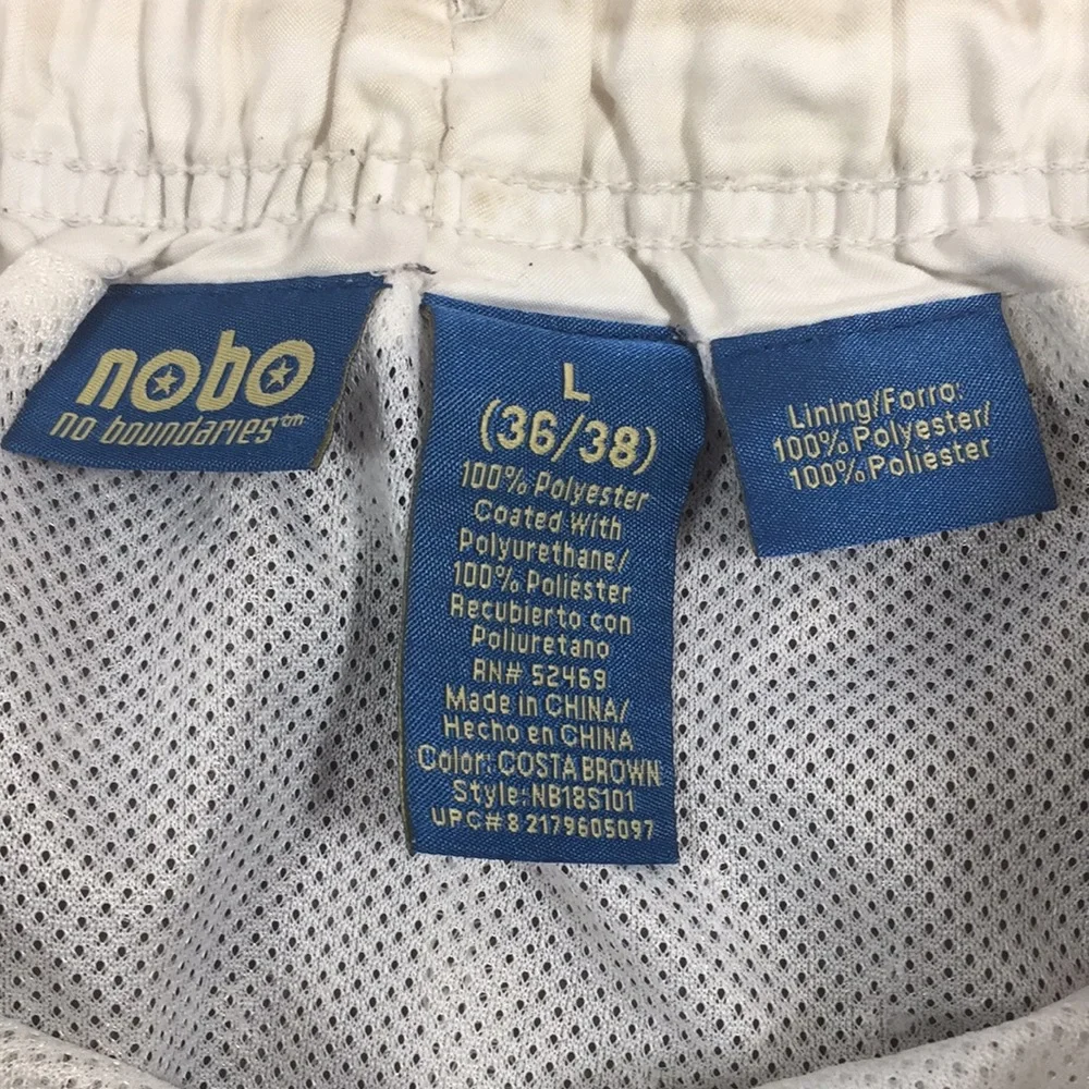 NOBO. Mesh Lined Velcro Pocket Closure Men Shorts